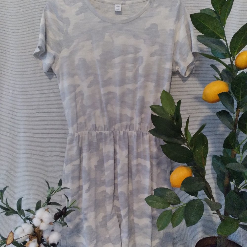 Old Navy, Small, Light Camo Dress